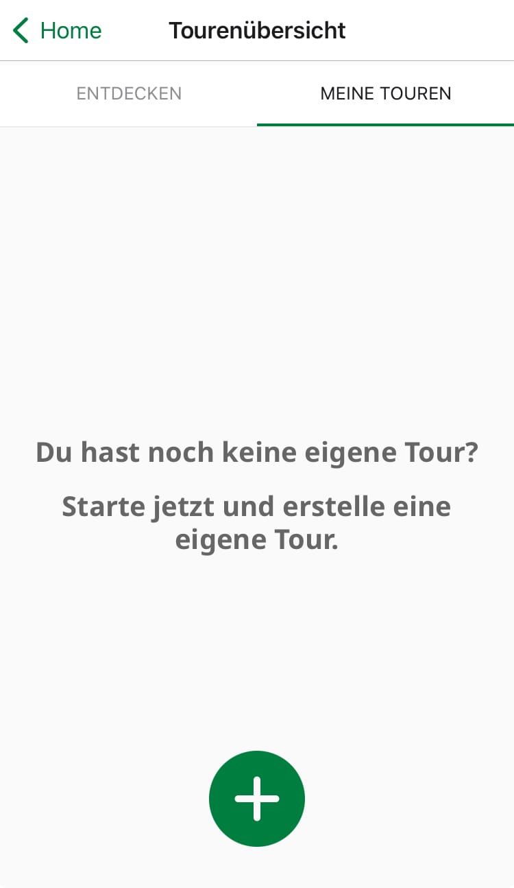 Tipp: Tourenaufzeichnung